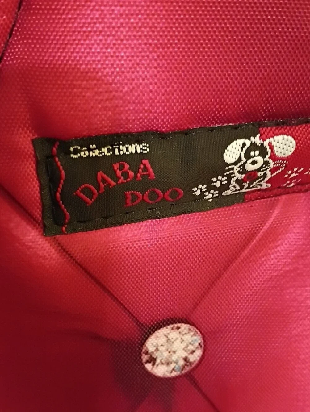Red Quilted Pet Carrier Backpack